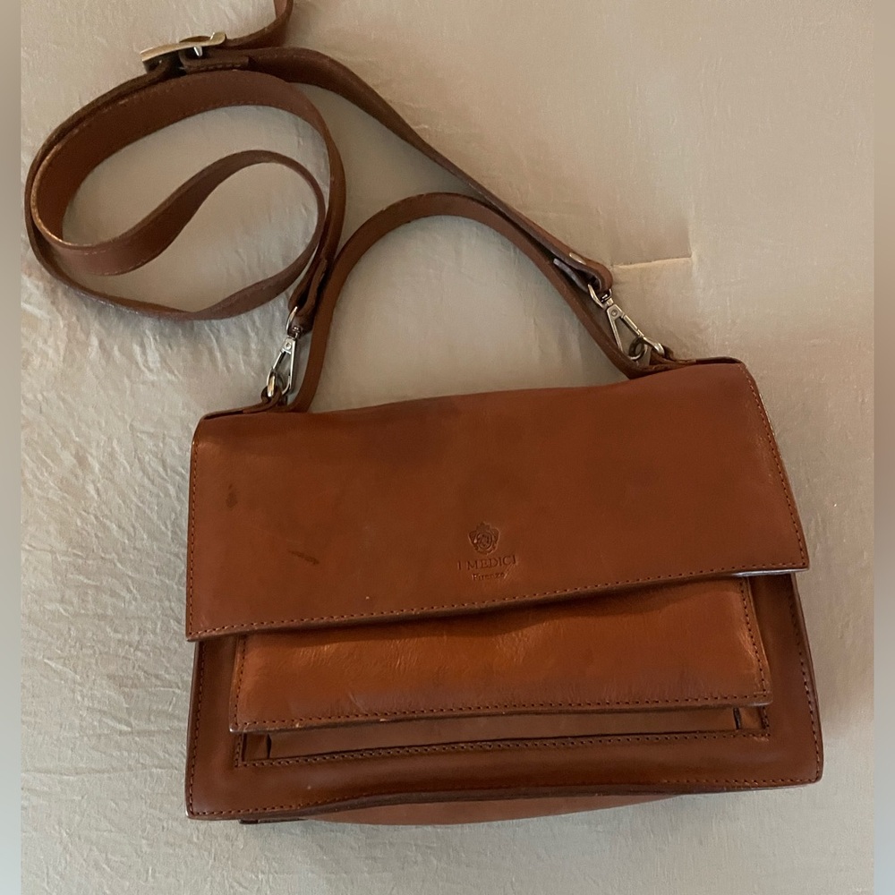 Leather Crossbody i medici firenze Bag